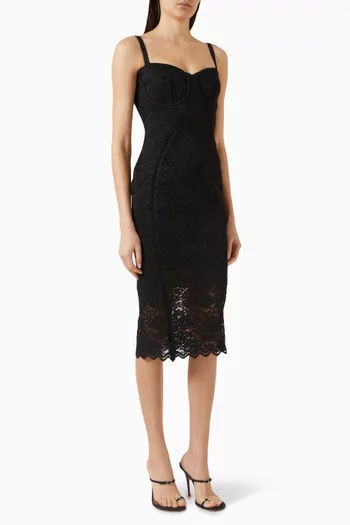 Seamed Lushy Pencil Dress