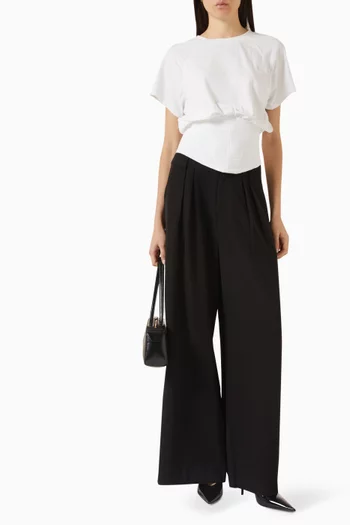 تي شيرت بمشد بأربطة