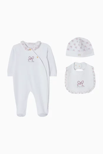 Bow-print Pyjama Gift Set