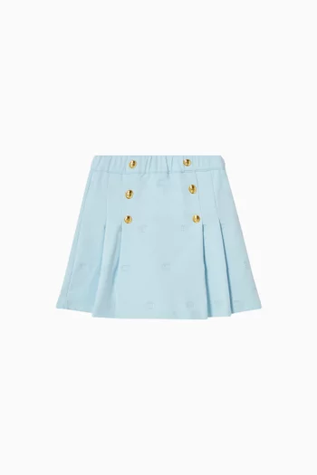 Buttoned Skirt