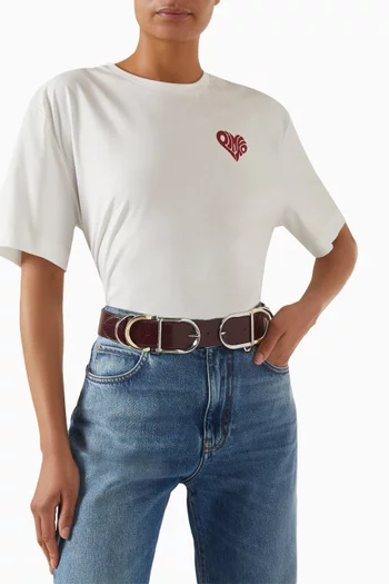 Hippolita Belt in Leather