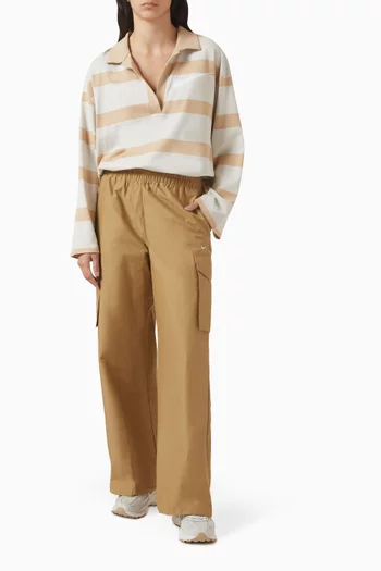 Oversized Prep Top in Cotton