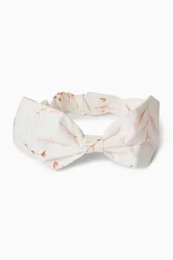 Flower Print Headband