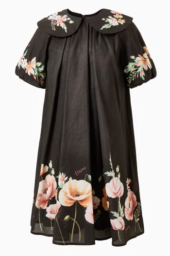 Floral-print Maxi Dress