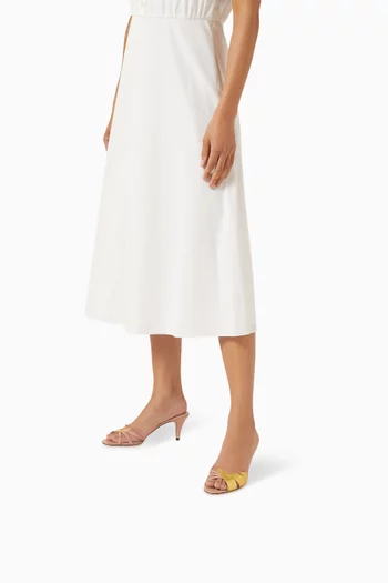 حذاء مفتوح فولي فولياج بكعب 65 مم جلد