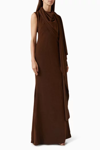 فستان نويت انجا قطن مخملي