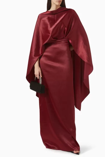 Lam Ngoc Dress in Satin