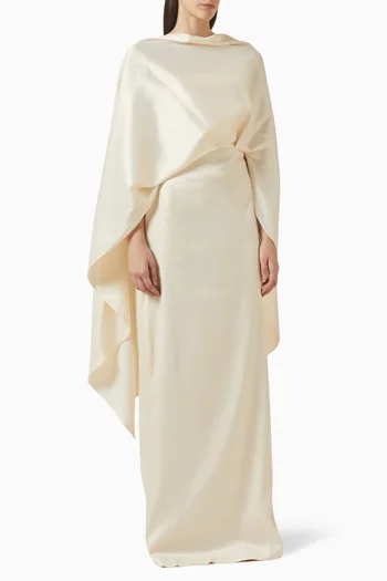 Lam Ngoc Dress in Satin