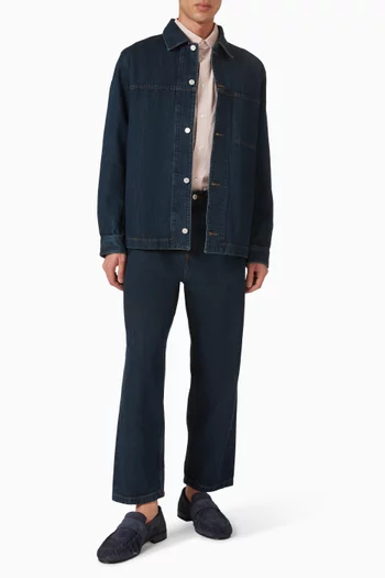 Dome Straight-leg Jeans in Denim