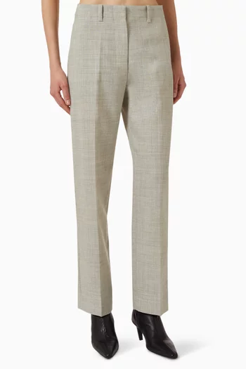 Straight-fit Pants in Wool