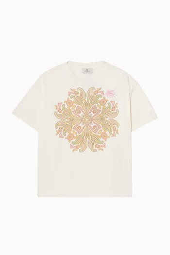 Graphic T-shirt in Cotton