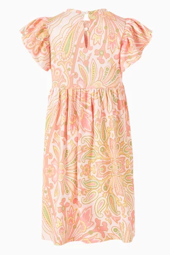 Floral-print Dress