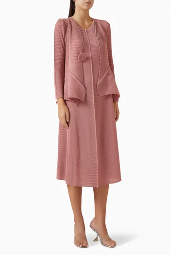 Cara Jacket & Midi Dress Set