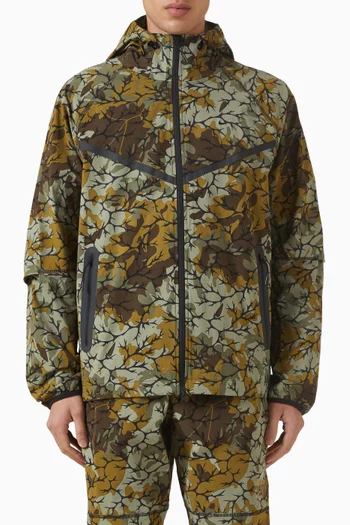 Tech Woven Full-zip Windrunner Jacket