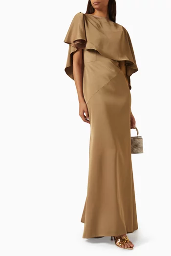 فستان بكاب قصير ستان وكريب