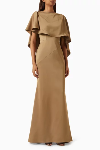 فستان بكاب قصير ستان وكريب