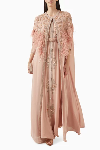 طقم قفطان إليسا، قطعتان