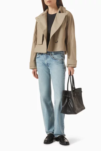 تي شيرت ذا إسنشال قطن مضلع