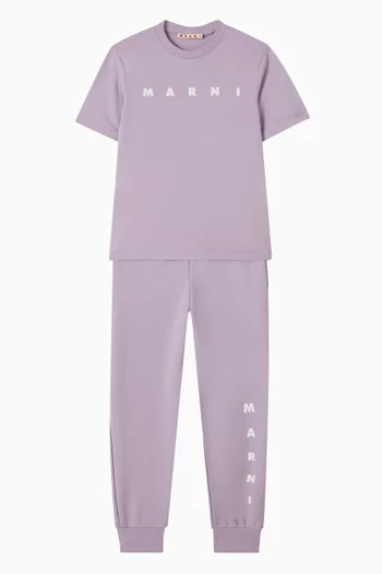 Logo-print T-shirt in Cotton-jersey