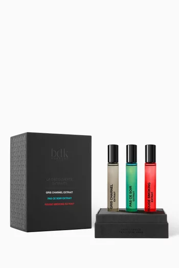 مجموعة عطور مركزة استكشافية، 3 × 10 ملل