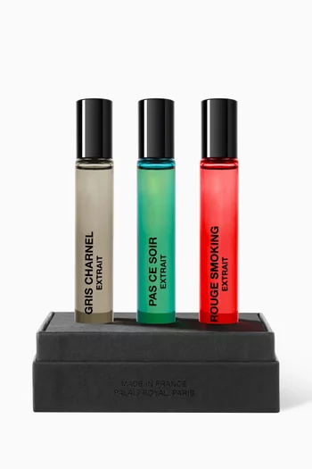 مجموعة عطور مركزة استكشافية، 3 × 10 ملل
