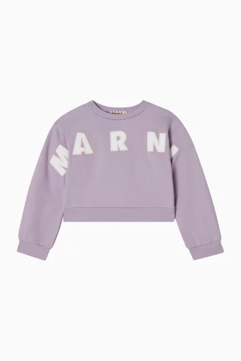 Logo Sweatshirt in Cotton
