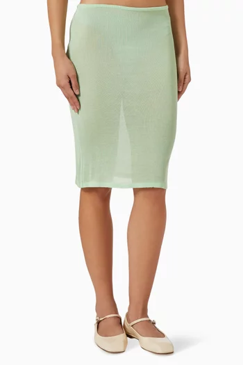 Sofia Midi Skirt in Knit