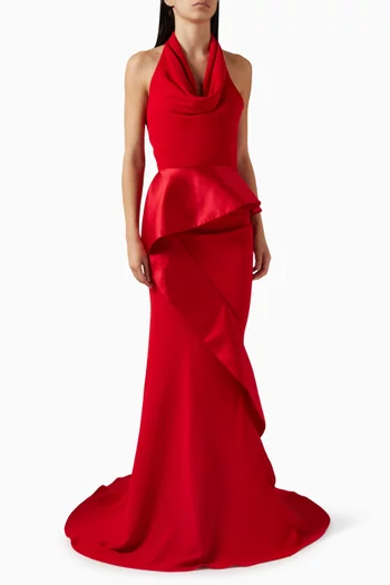 Provocateur Halterneck Gown