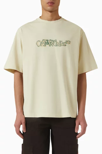 Cloudy Arrow Skate T-shirt in Cotton