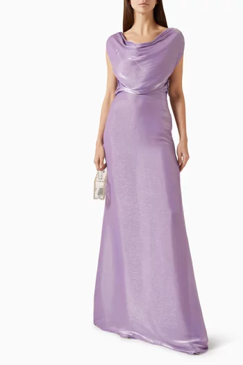 Corps Libre Cowl-neck Dress