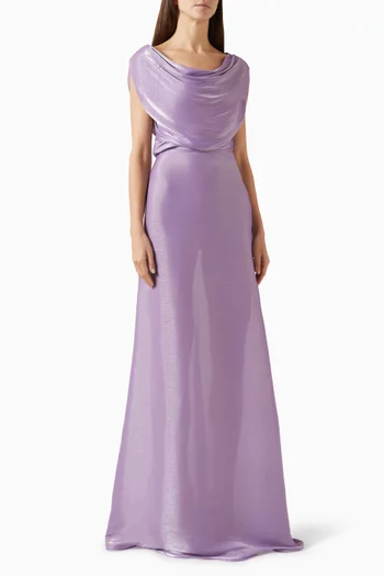 Corps Libre Cowl-neck Dress