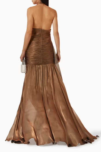 Dans Le Blanc Low-back Dress