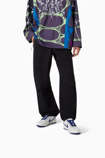 Dunk Low Retro Sneakers in Leather