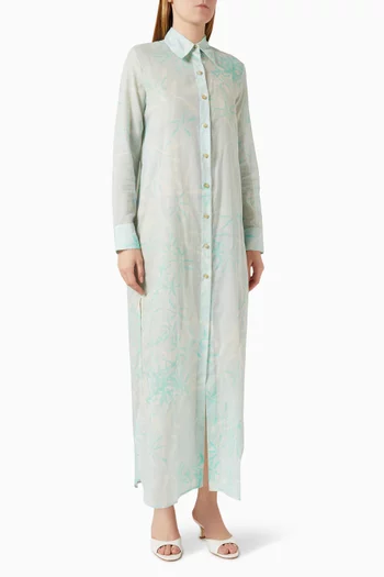 Bazaruto Dress in Cotton Voile
