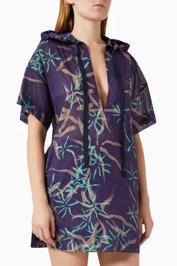 Lazaretto Mini Kaftan in Cotton Voile
