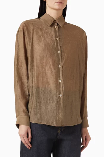 Rosano Double-placket Shirt