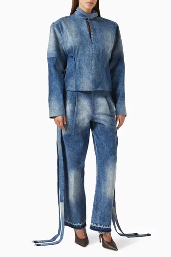 Mushroom Cap Shirt in Denim