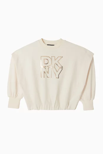 سويت شيرت بشعار الماركة