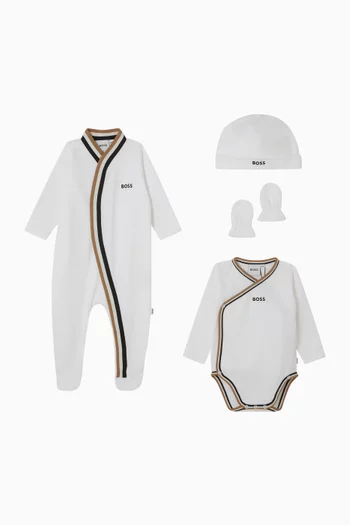 4 Piece Gift Set in Cotton