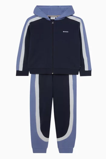 Striped Tracksuit Set
