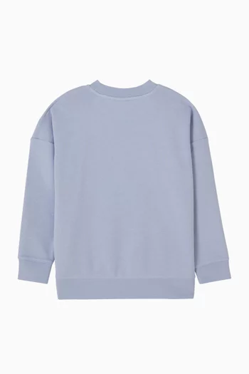 Logo Sweater in Cotton