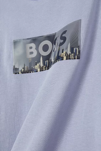 Logo T-shirt in Cotton-jersey