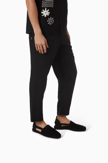 Peck Espadrilles in Split Leather