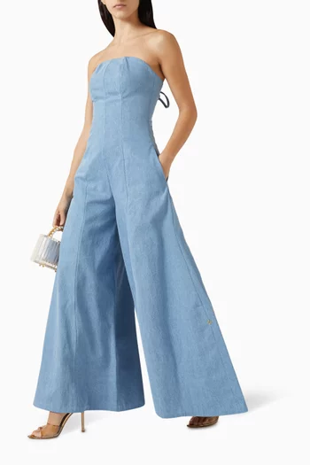 Dolly Jumpsuit in Denim
