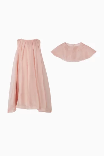 Embroidered Dress in Tulle