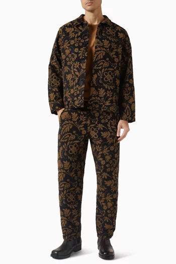 Tyne Jacquard Pants in Chenille