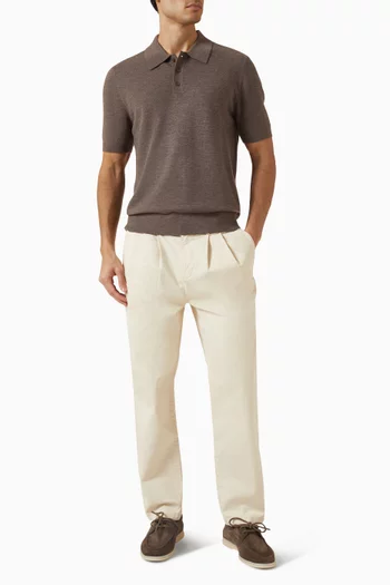 تي شيرت بولو نابلز قماش منسوج