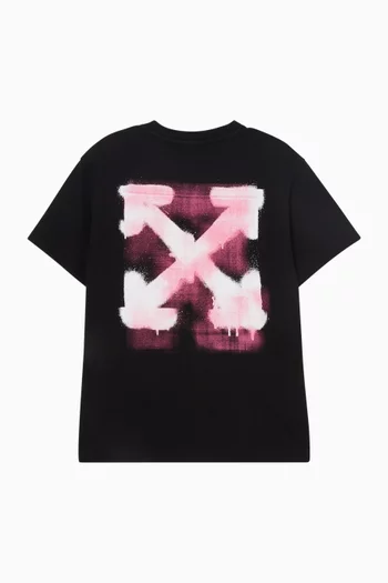 Arrow Spray T-shirt in Cotton