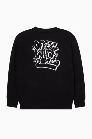 Graffiti Crewneck Sweatshirt
