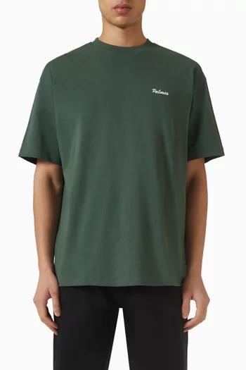 تي شيرت محاك بشعار الماركة قطن